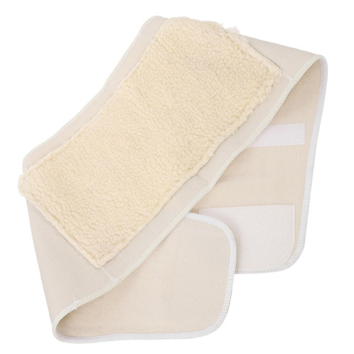 PACKOVE Warm Woolen Waist Support Belt for Winter Thickened Lumbar Wrap Fleece Breathable and Comfortable Waistband for Sports and Daily Use Unisex