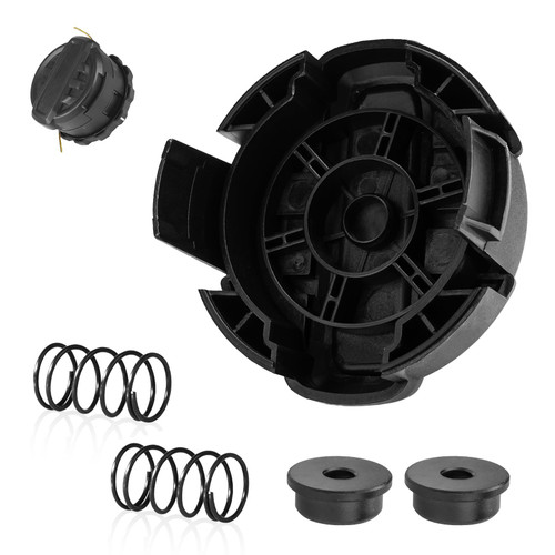 DWO1DT995 Weed Trimmer Head Parts Replacement for Dewalt Weed Trimmer Head Cap Compatible with Dewalt String Trimmer Head with Weedeater Spring and Cap, Replacement Dewalt String Trimmer Cap DCST922