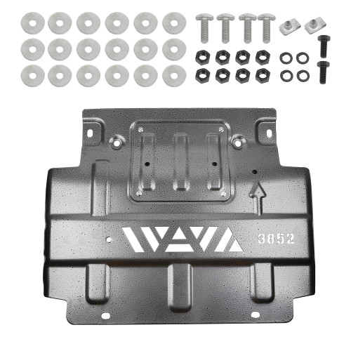 Dasbecan Front Lower Engine Splash Shield Compatible with 2015-2022 Ford F-150 F150 2.7L 3.3L 3.5L F150 Splash Guard OEM Replacement #FL3Z-5D032-D FL3Z5D032D