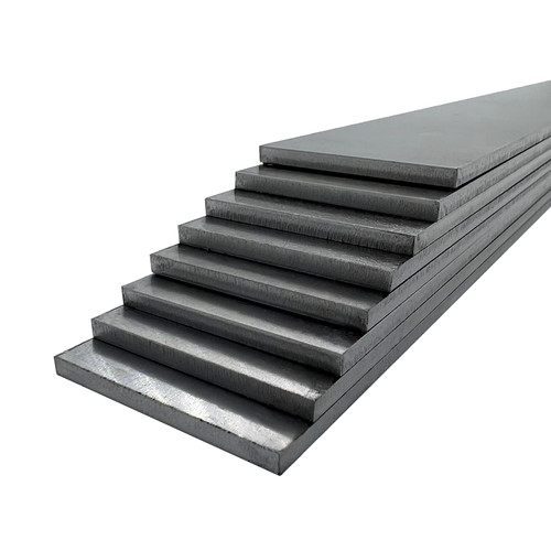 8-Pack 1084 High Carbon Steel Blanks 12"x1.5"x0.12" for Knife Making - Professional Forging Steel with Anti-Rust Coating, Perfect for Damascus & Full Tang Blades