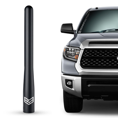 RONIN FACTORY Short Antenna for Toyota Tundra & Tacoma & FJ Cruiser Truck Accessories - Anti Theft