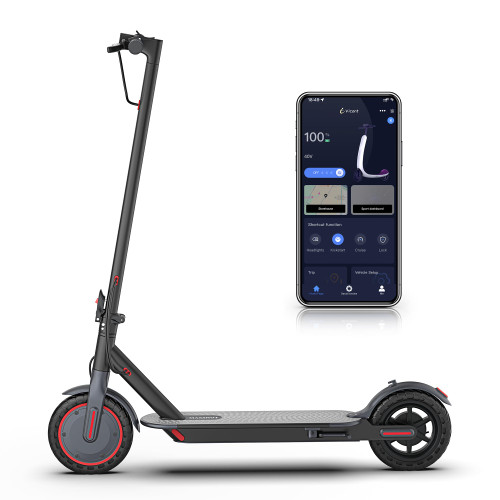 Electric Scooter, 8.5" /10" /14" Tire, 16/19/22 Mph Top Speed, 16/22/27/28/49 Miles Long Range, Folding Escooter for Adults and Teens with Dual Braking,Dual Suspension, App