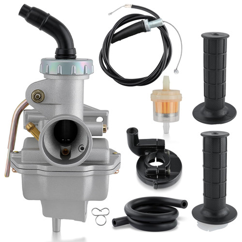 Carbhub CRF80F Carburetor for Honda CRF80F XL80S XR80 XR80R XL75 XR75 XL70 SL70 Carburetor with Throttle Grip Cable - Honda XR80 Carburetor