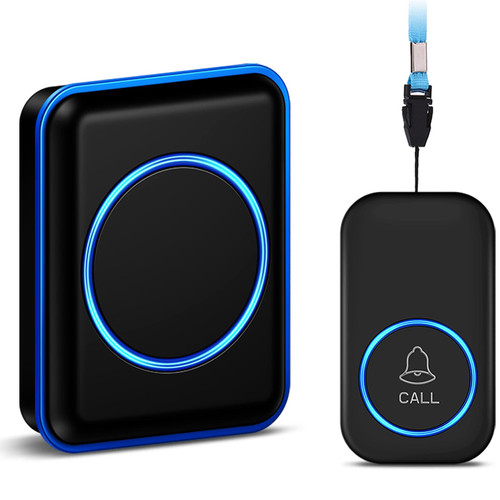 Caregiver Pager, FullHouse Wireless Call Button 1000+ Feet, SOS Alert Nurse Calling Elderly Fall Help System for Patient/Disabled Monitoring at Home, IP55 Waterproof-1763111717