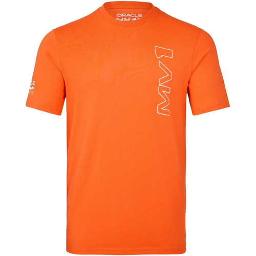 Castore Red Bull Racing F1 Max Verstappen Driver T-Shirt, Orange - XL