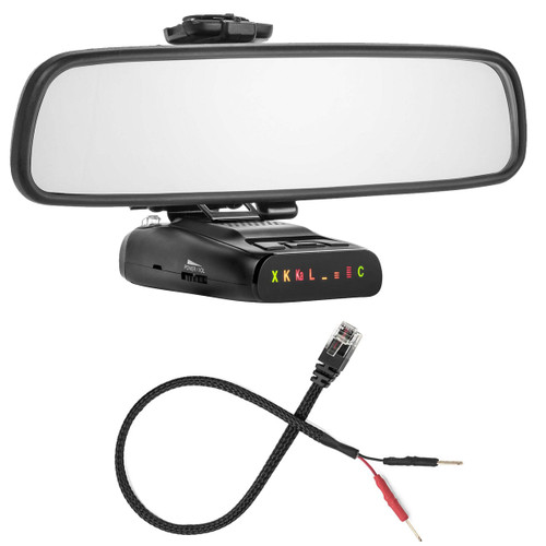 Radar Mount Mirror Mount + Mirror Wire for Uniden Radar Detectors - DFR7 R3 R4 R7 R8 (4001109)