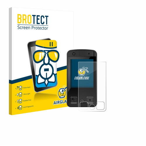 brotect Glass Screen Protector Film Compatible with Bosch Kiox 400C - Glass-Foil 9H Protection [Scratch Resistant, High Clarity]