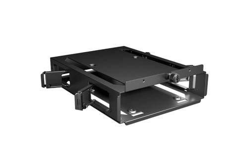 be quiet! HDD Cage 2, Cage for Selected be quiet! Enclosures, Vibration Reduced Operation of HDDs and up to 2 SSDs, Decoupled Clips, Easy Assembly, BGA11