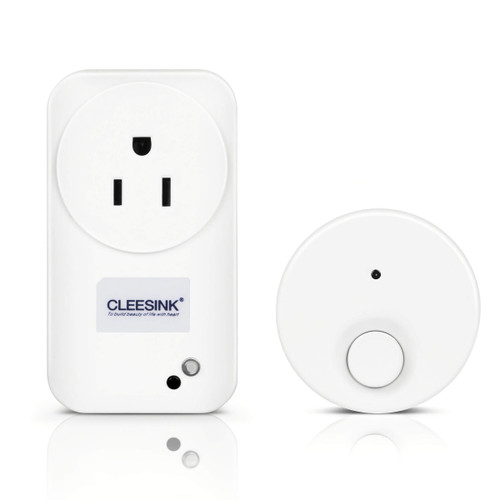 Garbage Disposal Wireless Switch Kit, Self-Powered Portable Remote Control Outlet On Off by CLEESINK