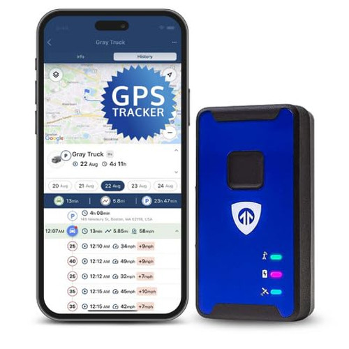 Brickhouse Security Spark Nano 7 GPS Tracker for Vehicles - Covert Car Tracker Device and Fleet GPS Tracker - GPS Tracking Device with App and 4G LTE Coverage in North America - Subscription Required