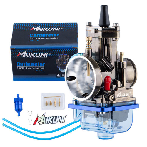 PWK Carburetor 24mm Performance Upgrade Racing Carburetor with Carb Jets Universal 50cc to 125cc 2T 4T Engine Dirt Bike Motocross Motorcycle Scooter ATV Quad (24mm)