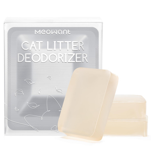 MeoWant Pet Odor Eliminator, Automatic Cat Litter Box Odor Deodorant Gel Only Suitable for MW-SC01 / MW-SC02 / LB02 Cat Litter Box 3Pcs