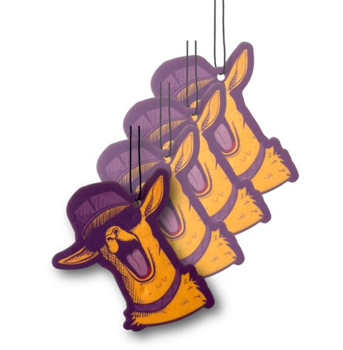 Fresh Fresheners Cute Funny and Aesthetic Car Air Fresheners 4-pack Scented With Premium Oils (Llama)