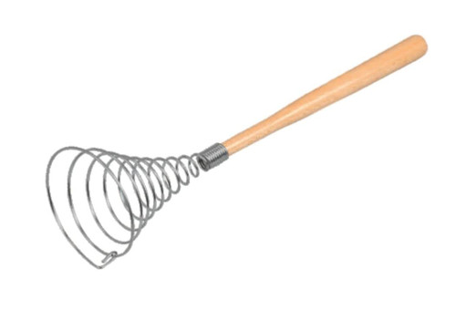 Tredoni Stainless Steel Spring Coil Whisk Mixer Blender, Ø2.5" Spiral Egg Beater