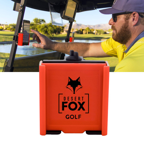 DESERT FOX GOLF - Phone Caddy - Red