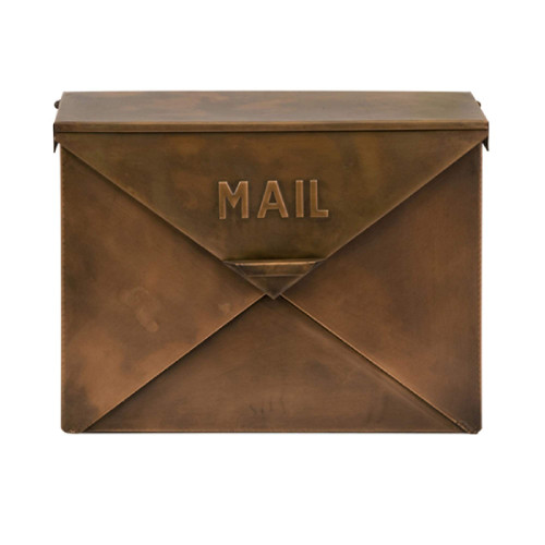 Imax Tauba Mail Box in Copper