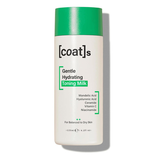 Coats Gentle Hydrating Toning Milk – Hydrates, Protects & Exfoliates to Prevent Breakouts – Dermatologist Approved & Clinically Proven – 4.2 oz