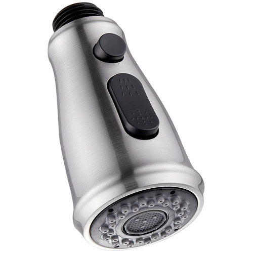 APLusee Brushed Nickel Kitchen Sink Sprayer Replacement, Pull out Faucet Head Spray Nozzle
