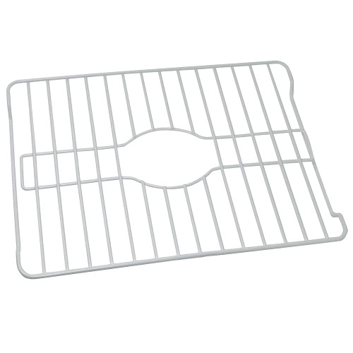 Better Houseware Sink Protectors for Kitchen Sink, Protective Metal Grid, 18.1x12.3x1 inches, White Kitchen Sink Mat to Shield Sink Base from Scratches, Rust-Resistant Coating, L
