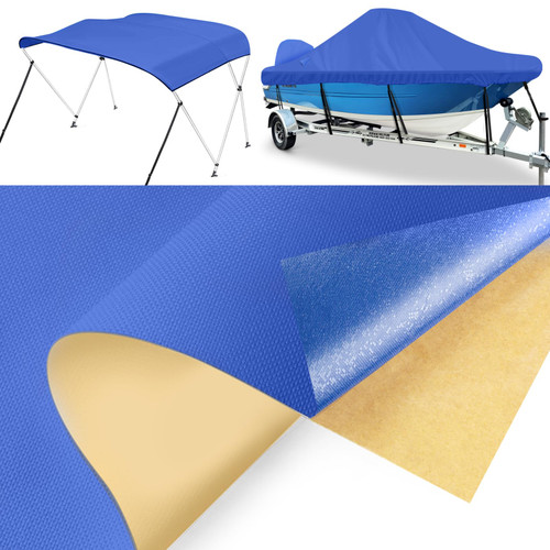 BOATPRO Boat Cover Repair Kit, 600D Super Stick Self-Adhesive Boat Cover Patch Repair Kit for Repairing Pool Cover, RV Cover, Awning, Waterproof Heavy Duty Canvas Repair Kit Blue, 15" x 5",2 Pcs BOATPRO Boat Cover Repair Kit, 600D Super Stick Self-Adhesive Boat Cover Patch Repair Kit for Repairing Pool Cover, RV Cover, Awning, Waterproof Heavy Duty Canvas Repair Kit Blue, 15" x 5",2 Pcs