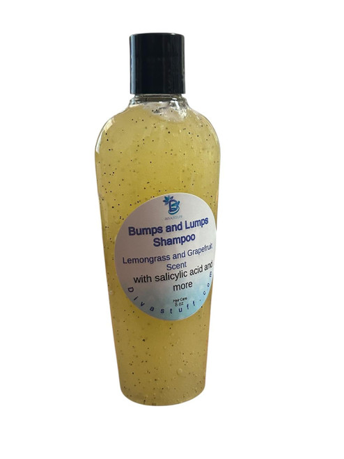 Shampoo for Bumps and Lumps on The Scalp, 8 Fluid Ounces, by Diva Stuff