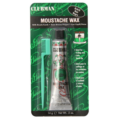 Clubman Moustache Wax Neutral 0.50 oz (Pack of 12)
