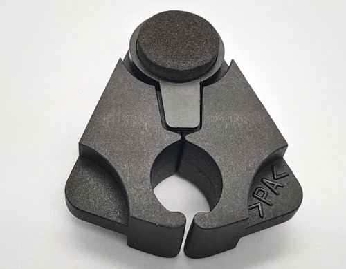 ComsenMed Products Cane Holder - Attach Walking Stick to Table, Desk or Counter (1Ea, Black)