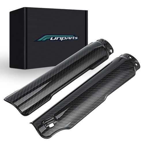 Funparts Carbon Fiber Fork Cover Guard for Surron Sur Ron Light Bee X/S Electric Dirt Bike