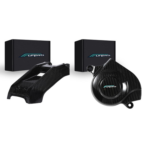 Funparts Carcon Fiber Battery Cover + Case Saver for Sur Ron X/S Segway X260 X160