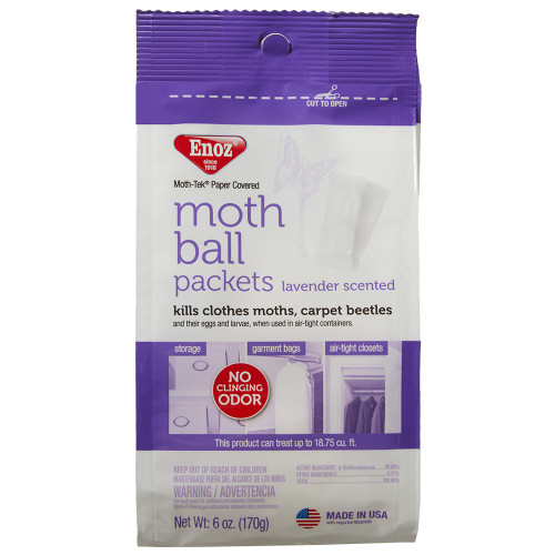 Enoz Moth Ball Packets - Lavender Scented
