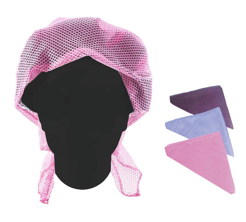 Tredoni 50x35 Triangular Hair Setting Net - Universal Size Curler Rolls Holder Drying Net, Multi-Color (1 pcs)