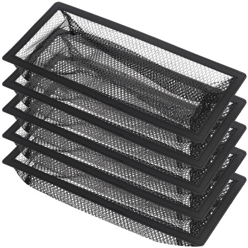 Floor Register Cover Trap,Floor Air Vent Cover Screen for Home Air Vent Filters 5-Pack Floor Vent Mesh Filters Net Trap… (4 x 12 Inch)