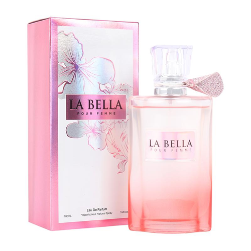 La Bella Pour Femme Eau De Parfum Natural Spray Perfume for Women - 100Ml/3.4Fl.