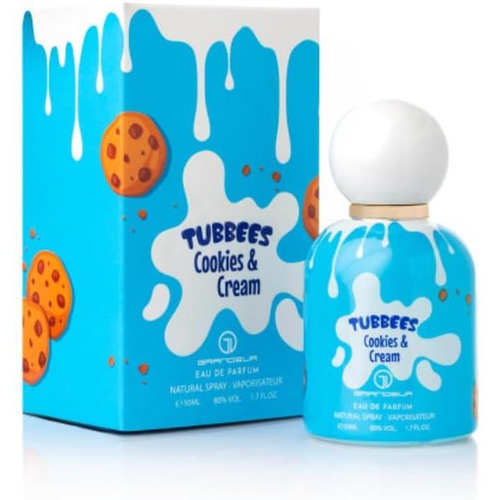 Tubbees Cookies & Cream Eau De Parfum for Kids and Women 50Ml 1.7Oz by Grandeur
