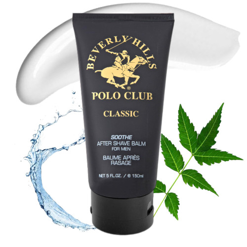 Beverly Hills Polo Club Classic Soothing After Shave for Men | 5oz Beverly Hills Polo Club Classic Soothing After Shave for Men | 5oz