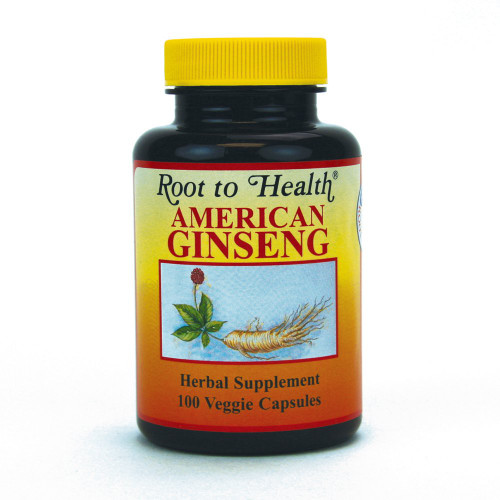 Hsu's SKU 1001 American Ginseng Capsules– Premium Wisconsin-Grown Ginseng Root Powder Supplement| 花旗參丸 | 西洋参丸 | Non-GMO, Vegan, Gluten-Free, Energy & Wellness Support- 100ct