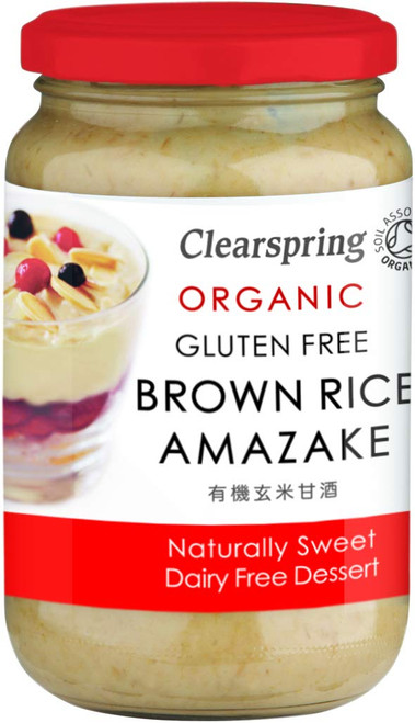 CLEARSPRING Organic Brown Rice Amazake Dessert, 380 GR