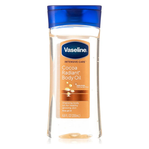 Vaseline Intensive Care Vitalizing Gel Body Oil with Brazillian Nut and Almond Oils 6.8 fl oz - Rich (200 mL)