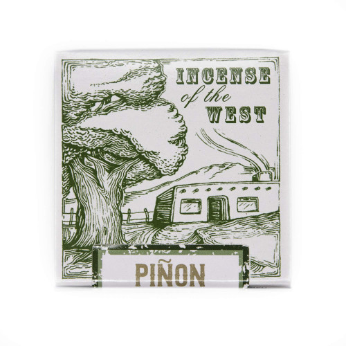 Incienso de Santa Fe - Piñon Natural Wood Incense Bricks Without Holder, 40 Count - Made in The USA