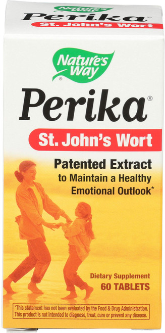 Nature's Way Perika St. John’s Wort, 60 Tablets, Pack of 2