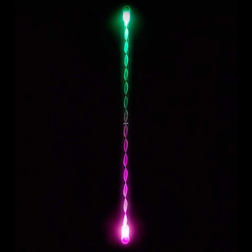EmazingLights Elite Flow Levitation Wand 26" - Indoor Short String Light Up LED Leviwand for Raves and Music Festivals