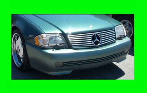 312 MOTORING Compatible With Mercedes-Benz R129 1990-2002 SL 300SL 500SL 600SL SL320 SL500 SL600 CHROME GRILLE GRILL KIT ROADSTER COUPE CONVERTIBLE 300 500 600