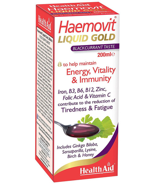 Health Aid Haemovit Liquid Gold tonic 200ml Liquid