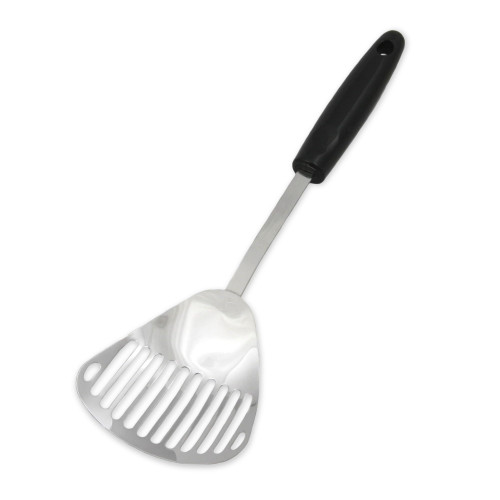 Chef Craft Select Slotted Sturdy Skimmer, 13 inch, Stainless Steel