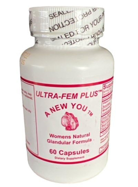 SOR, Inc. Ultra Fem Plus Glandular Feminizing Capsules for Crossdressing Men and Trans-Women