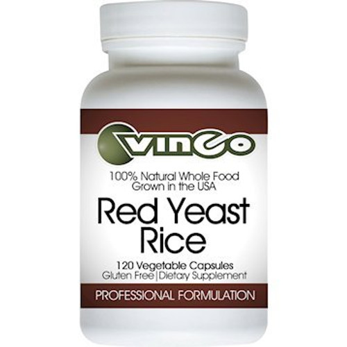 Vinco - Red Yeast Rice (Rx) 600 mg 120 vcaps [Health and Beauty]