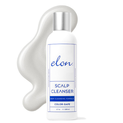 Elon Thinning Hair Scalp Cleanser - Revitalizing & Exfoliating Scalp Treatment for Hair Growth – For Women & Men – Color Safe & Paraben Free (6.7 Oz.)