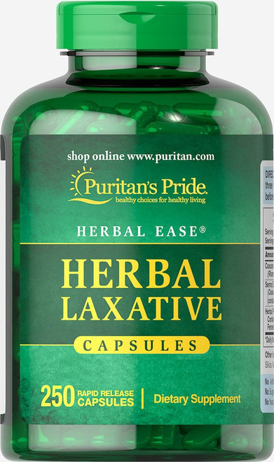 Puritan's Pride Herbal Laxative, 250 Count