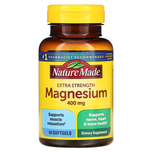 Nature Made High Potency Magnesium 400 mg Softgel