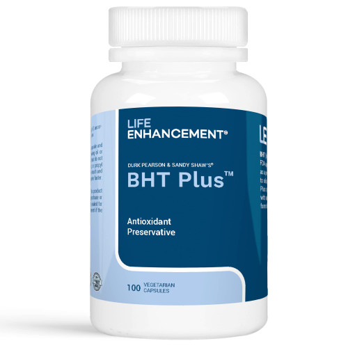Life Enhancement Durk Pearson & Sandy Shaw's BHT Plus, 100 Capsules